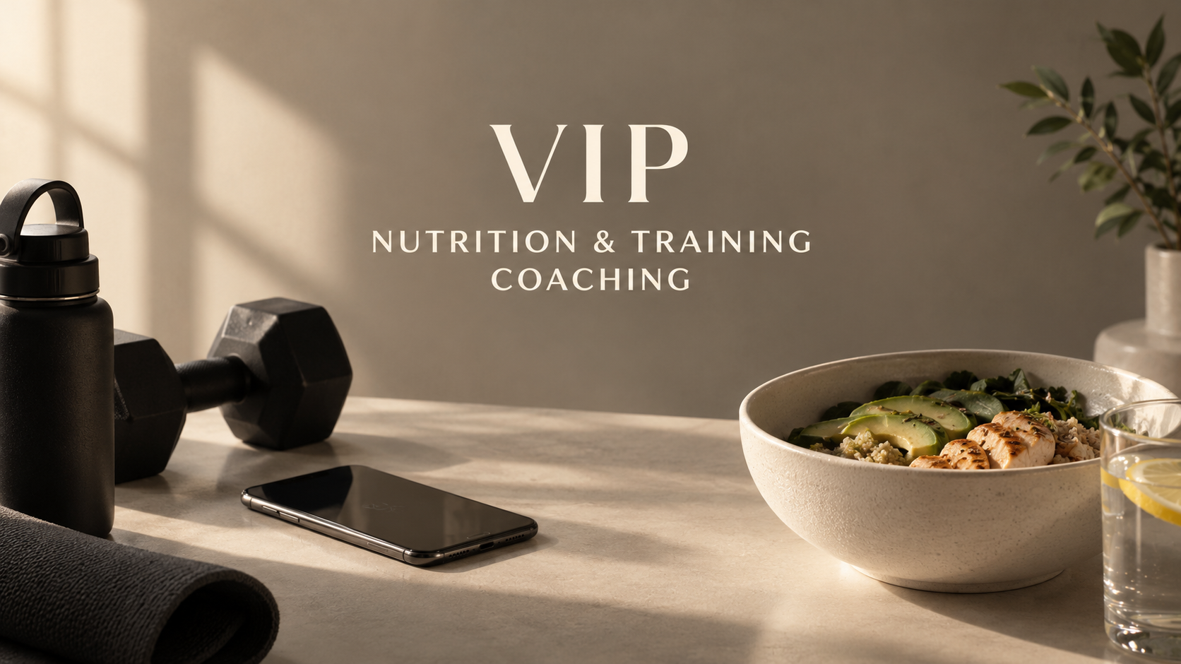 پکیج VIP کوچینگ تغذیه و ورزش